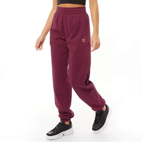 adidas jogginghose rot damen mit gummi unten|Rote Adidas Jogginghosen online .